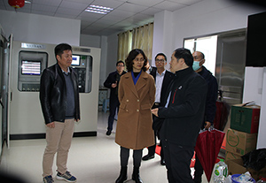 市領(lǐng)導(dǎo)吳曉暉、閆景軍到威華集團調(diào)研